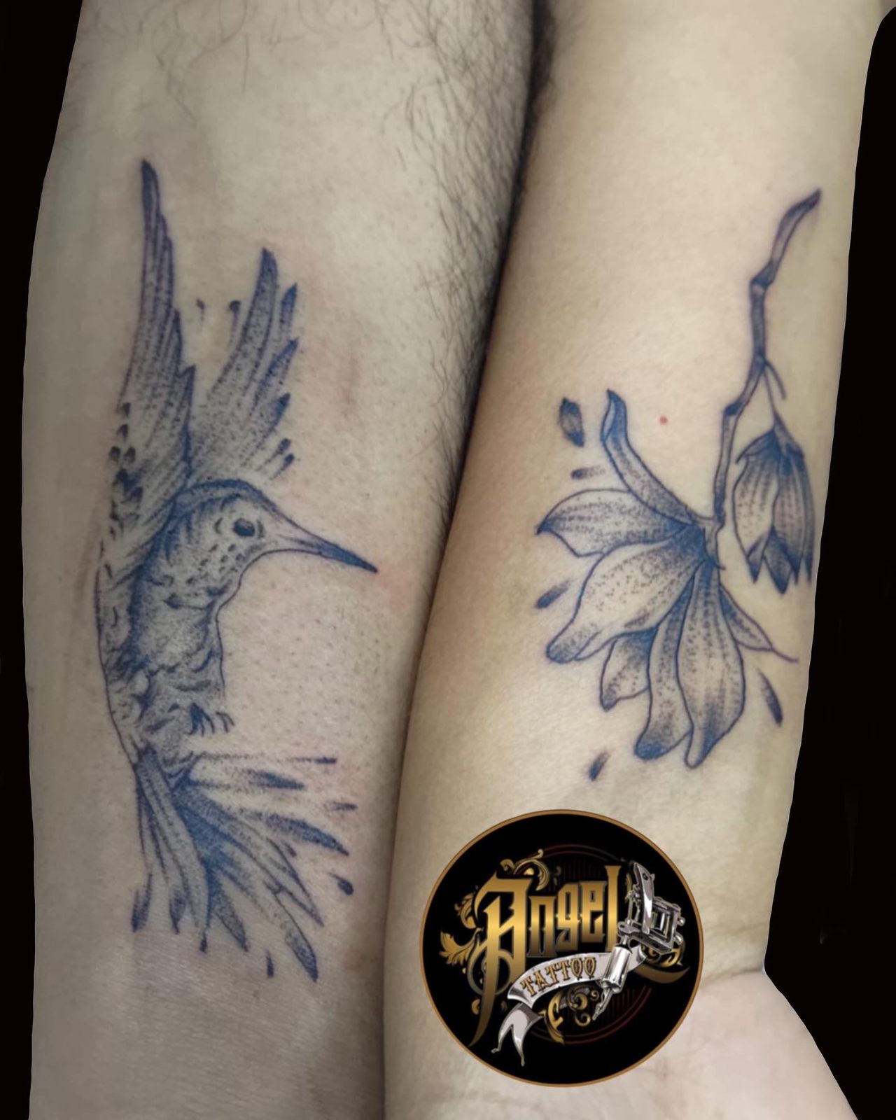 Black and Gray Tatto